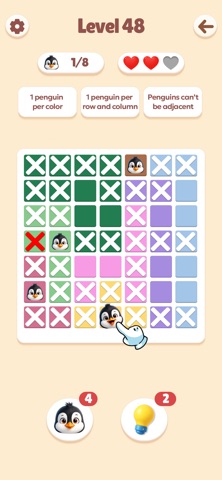 Pengdoku - Logic Puzzle Games iPhone screenshot