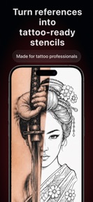StencilStudio - Tattoo Stencil screenshot