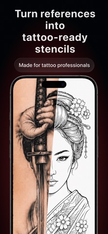 StencilStudio - Tattoo Stencil Screenshot 1 of 9