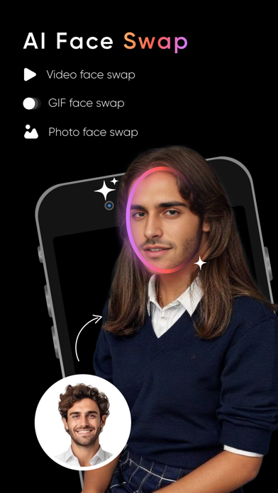AI Face Swap Deep Fake Video Screenshot