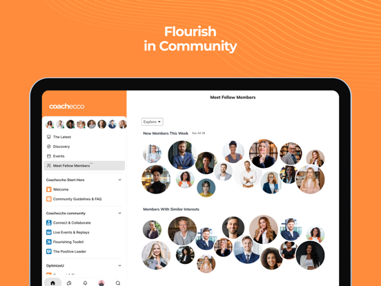 Coachecco iPad screenshot 1 - Business app