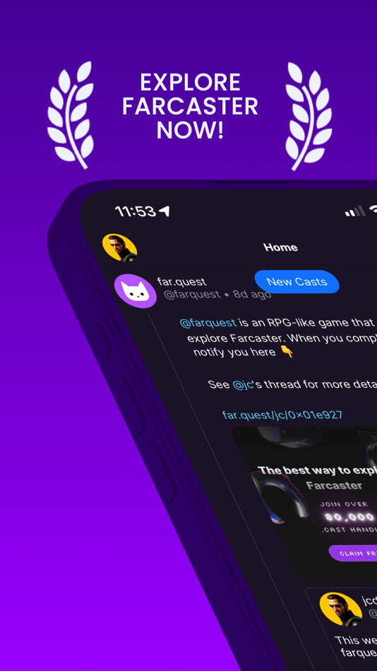 #1. far.quest - Farcaster Wallet (iOS) 由: Beb, Inc.