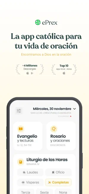 ePrex: Liturgia Horas - Saints screenshot 1