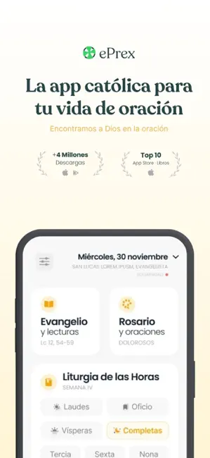 ePrex: Liturgia Horas - Saints iPhone screenshot 1