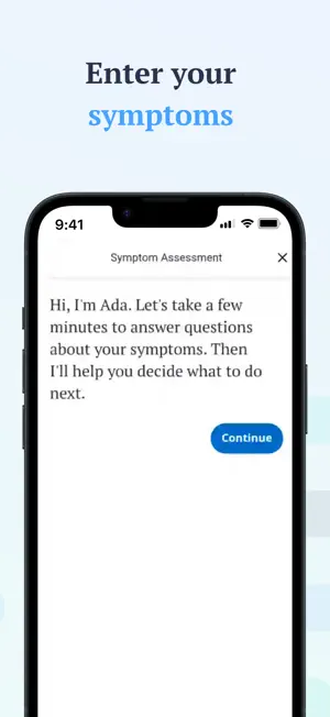 Ada - your health portal screenshot 2