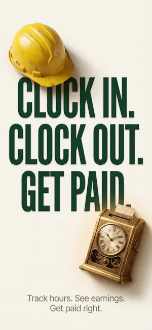 Clock In & Out: Hours Tracker screenshot 1