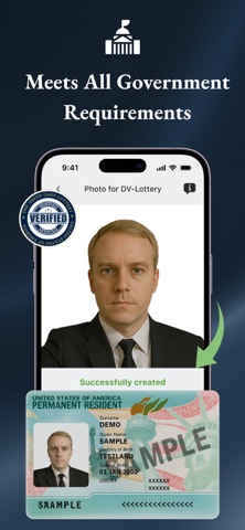 DV Lottery 2027 – Photo Editor screenshot