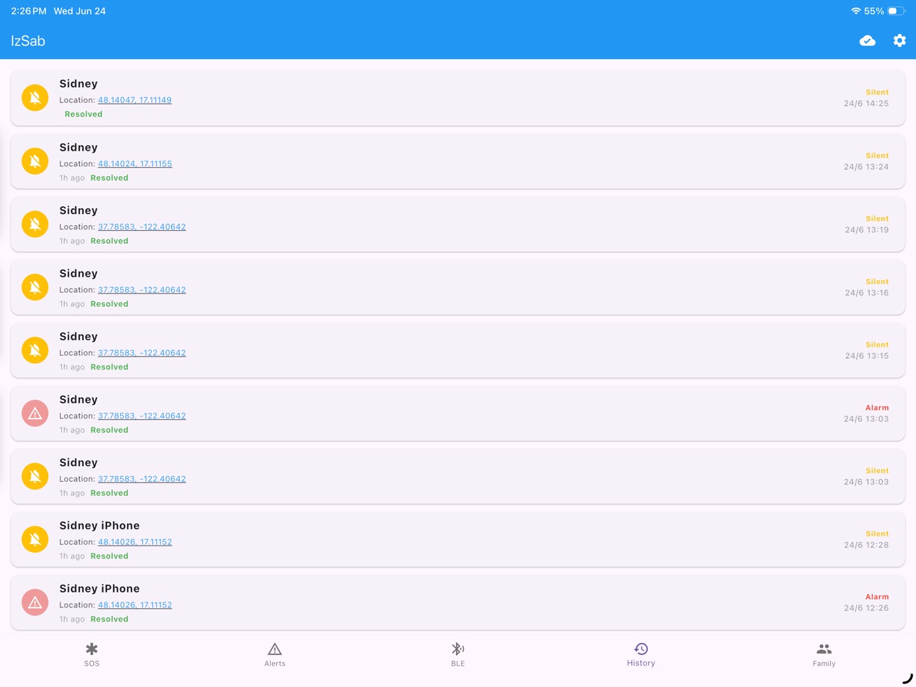 iPad screenshot