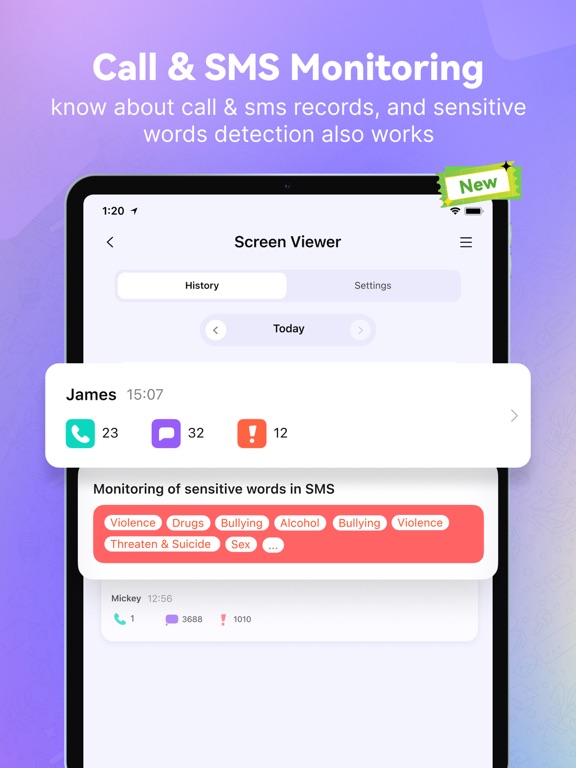 App screenshot