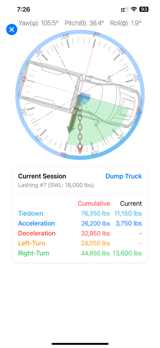 Load Restraint Gauge Screenshot 3 of 10