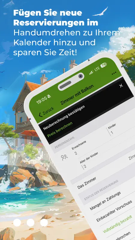BedBooking Buchungskalender screenshot 2 of 7