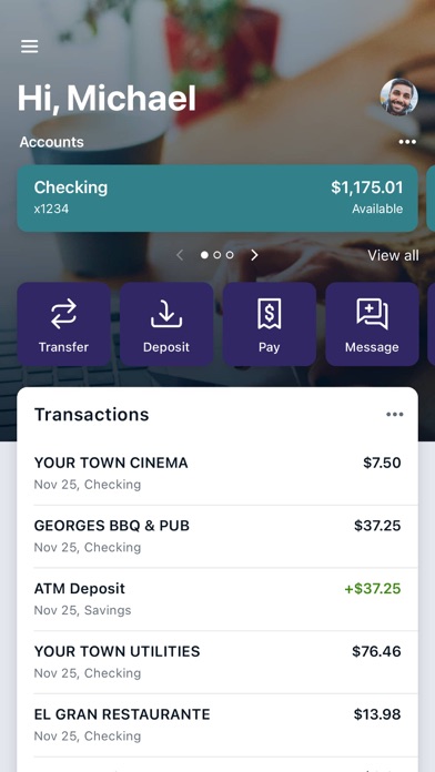 Ovation Financial Screenshot