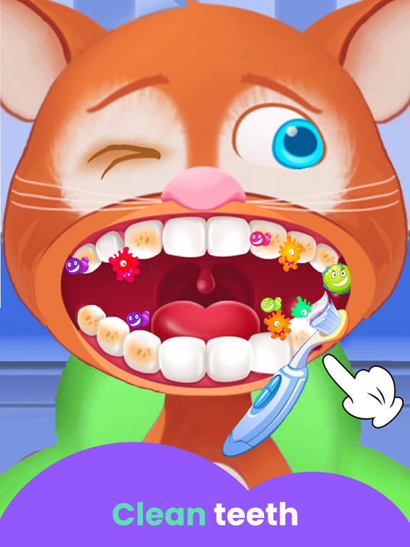 Screenshot #6 pour Docteur animaux jeux de chat