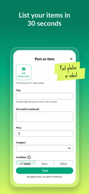 OfferUp Buy & Sell Marketplace screenshot 2
