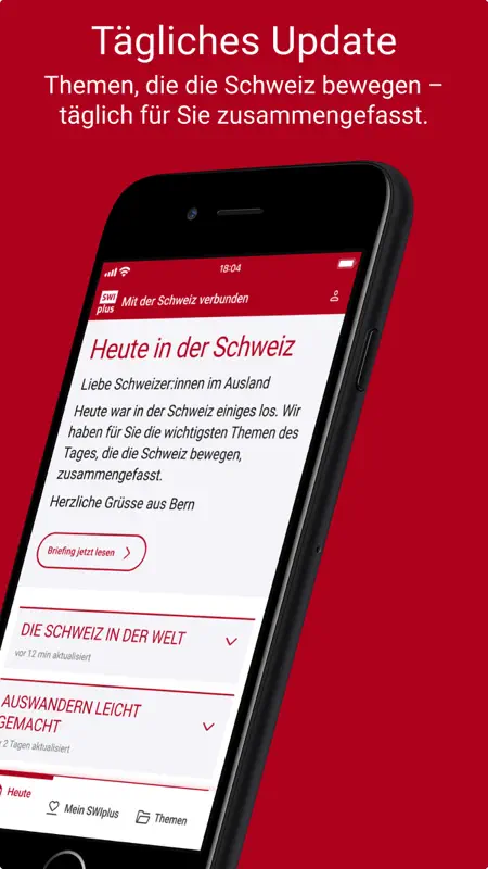 SWIplus von Swissinfo screenshot 2 of 7