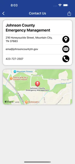 Johnson County TN EMA screenshot 2
