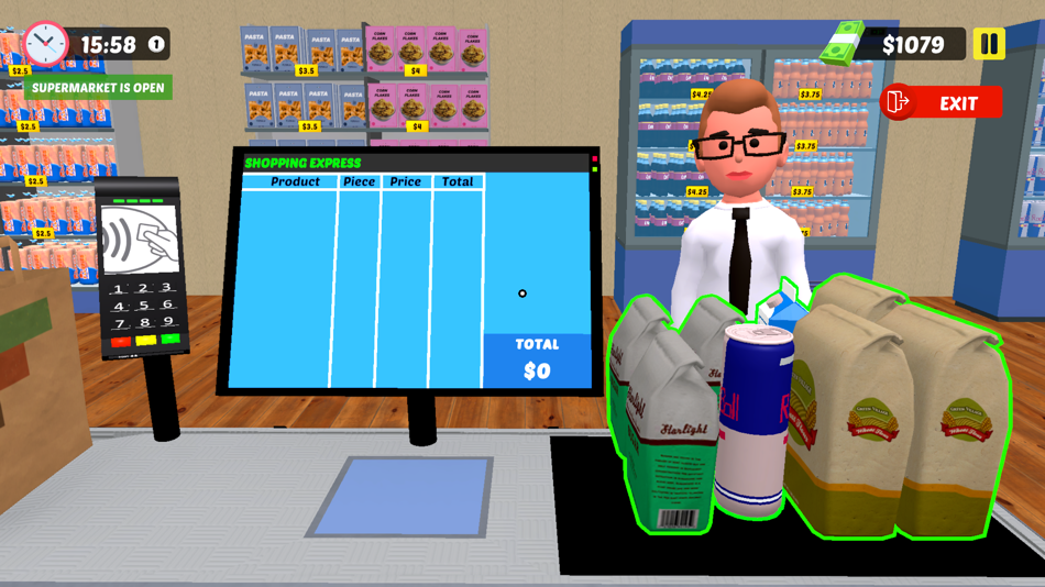 #3. Supermarket Management Master (iOS) 由: ZET KIYAK