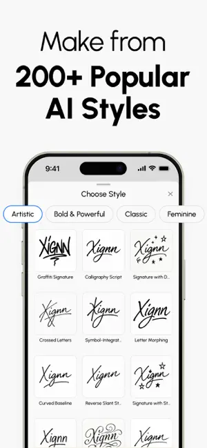 AI Signature Maker x Generator screenshot 3