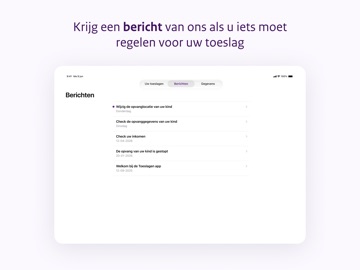 Toeslagen iPad screenshot 7