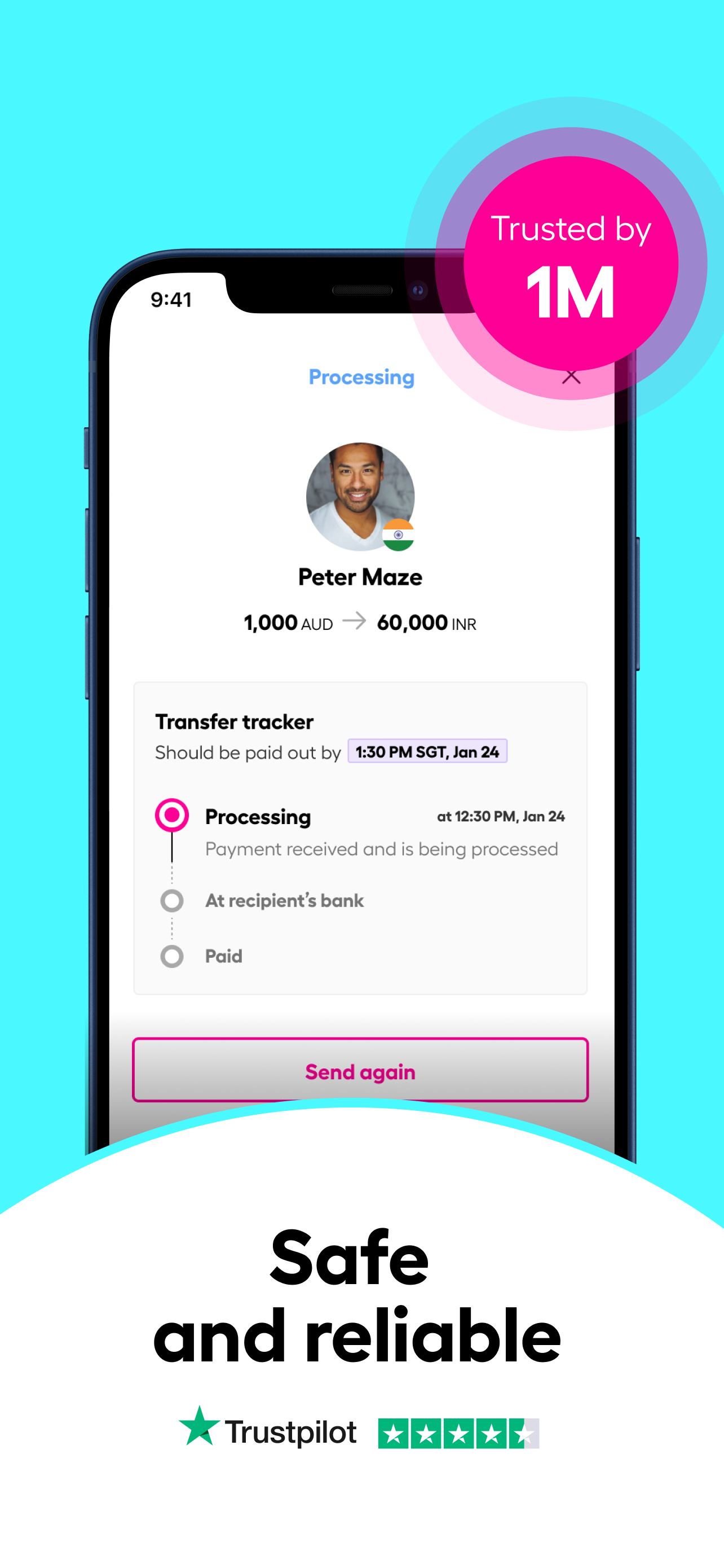 Instarem: Send money abroad