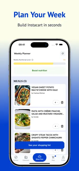 Sundae: AI Meal Planner screenshot 2