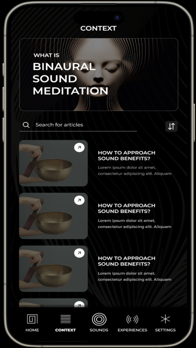Overtone Sound Meditation iPhone screenshot 3 - Health & Fitness app