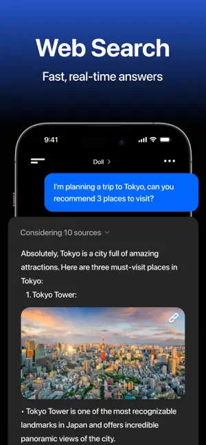 Doll AI - Chat Assistant iPhone screenshot 3