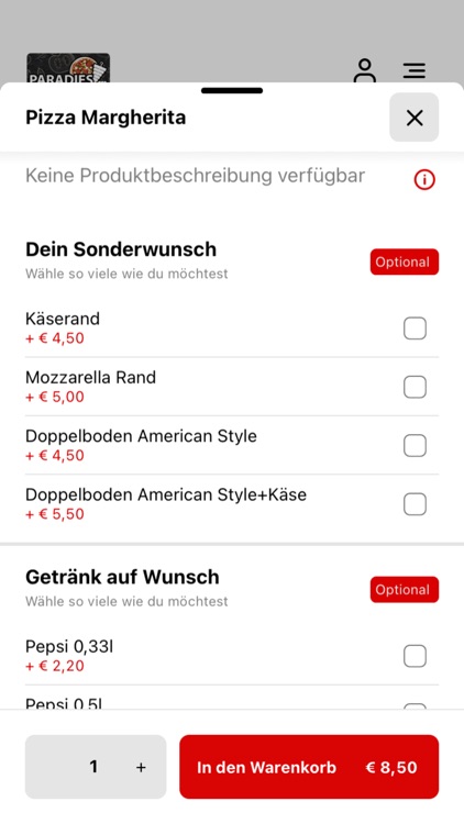 Paradies Pizza & Kebab Haus screenshot-3