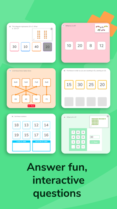 Screenshot #2 pour DoodleTables: Times Tables