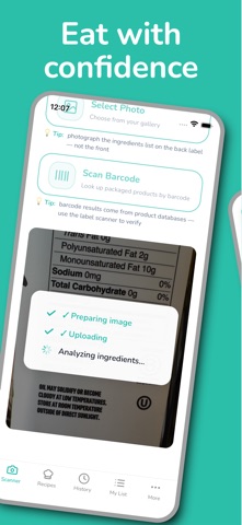FODMAP Scanner: IBS Diet Screenshot 1 of 5