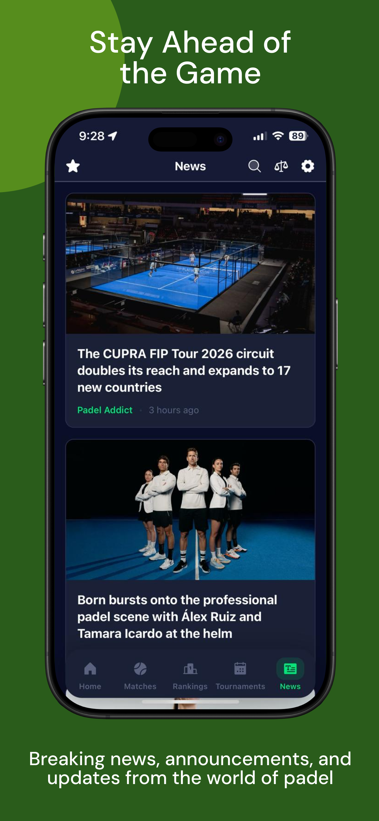 Padel Results