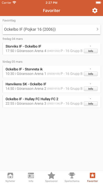 Göransson Cup Screenshot