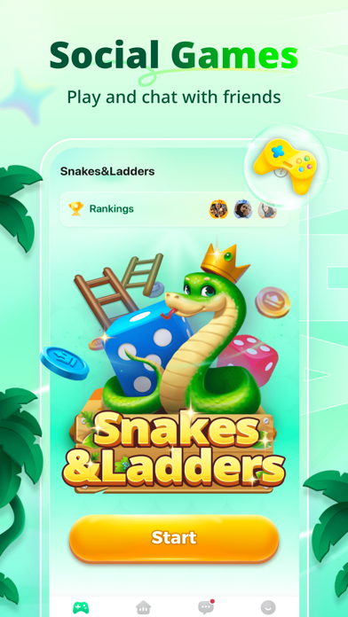 Waha - Play Game & Voice Chat Screenshot