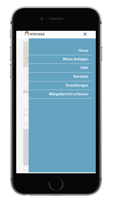 Wincasa Home Screenshot