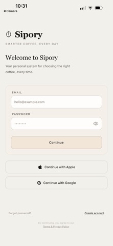 Sipory screenshot