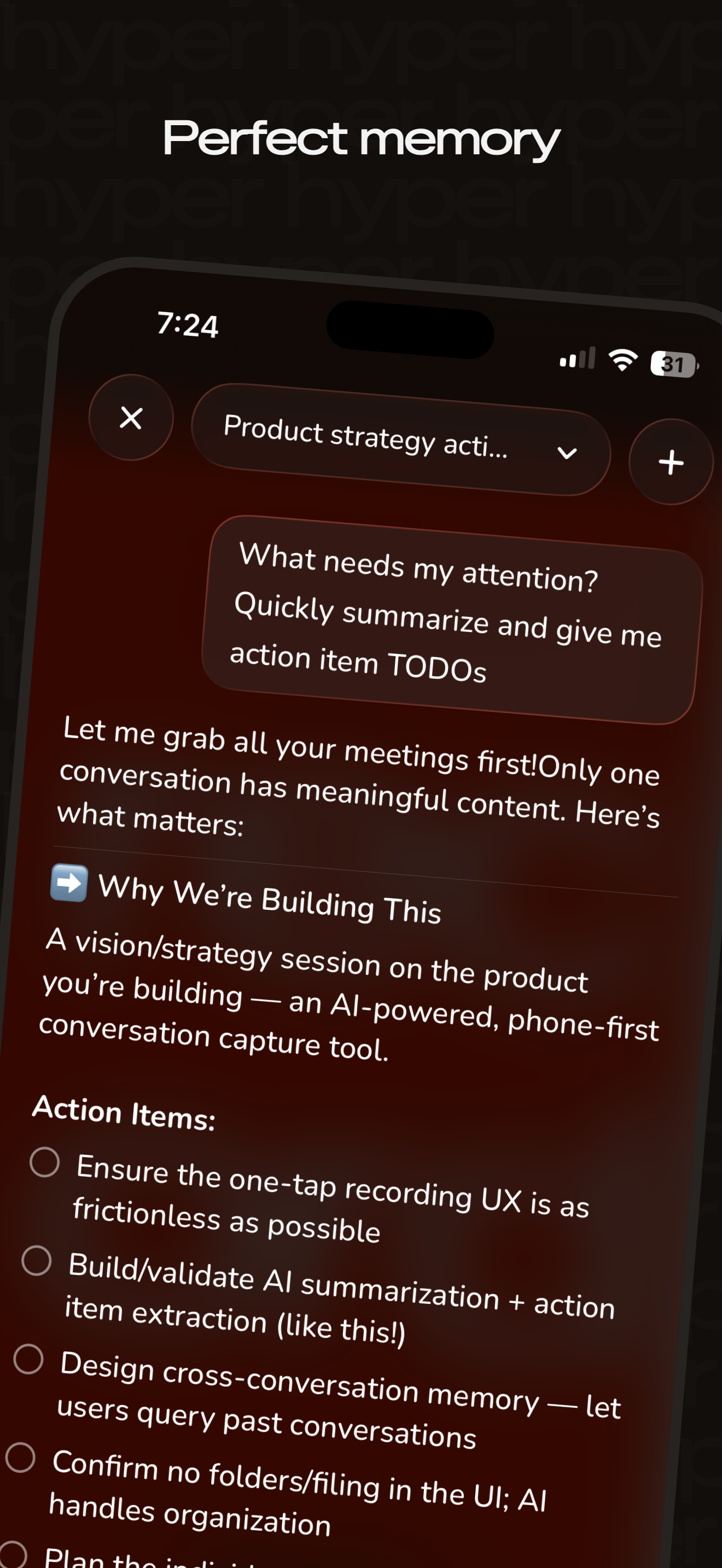 Hyper: AI for Real Talk screenshot 7