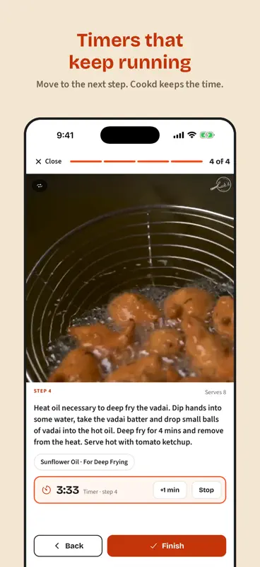 Cookd: Recipes & Masalas screenshot 5 of 7