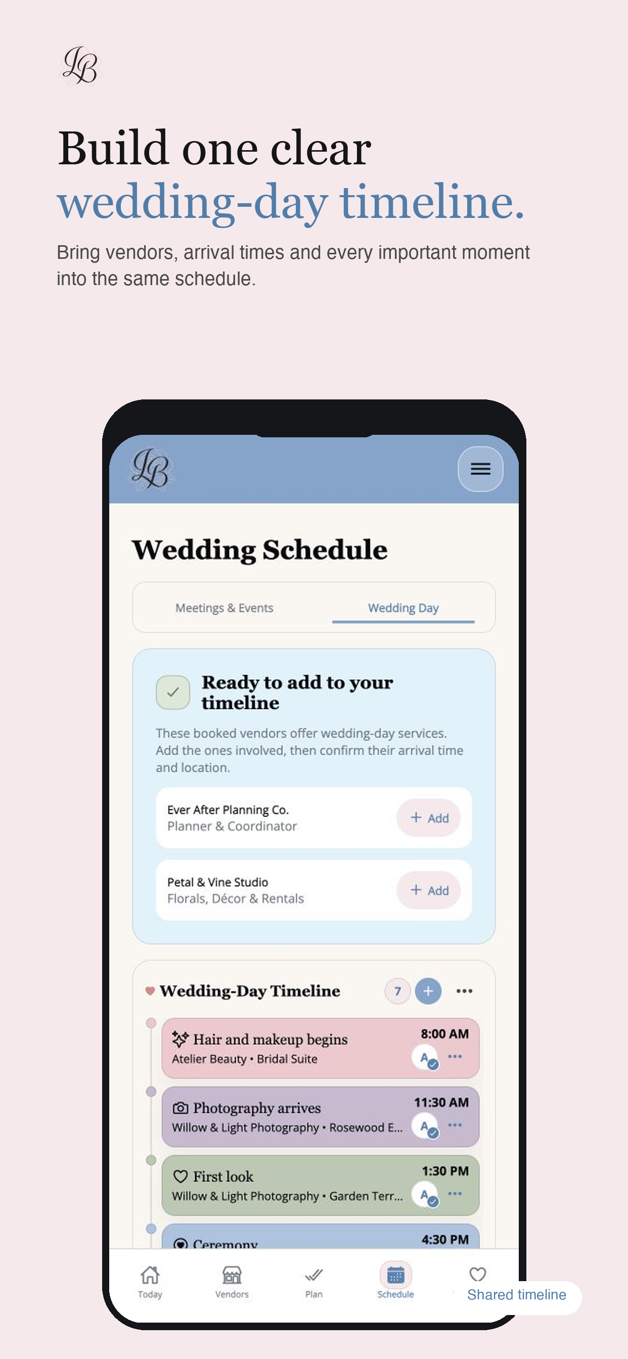 LaBelle Bridal Wedding Planner screenshot 5