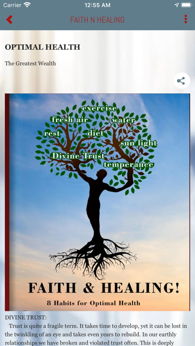 HE LEADETH ME MINISTRIES iPhone screenshot 4 - Productivity app