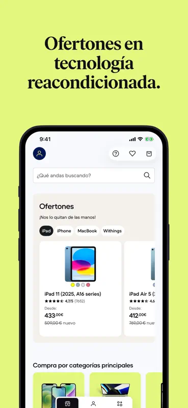 Back Market, compra online screenshot 1 of 8