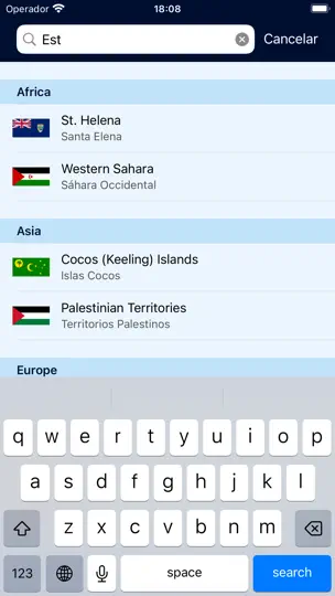 Captura de pantalla de FlagDict: Banderas Del Mundo en iPhone 2