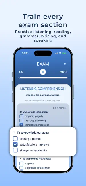 Polish B1 Exam Prep screenshot 3