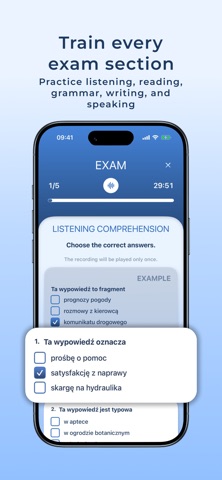 Polish B1 Exam Prep Screenshot 3 of 6