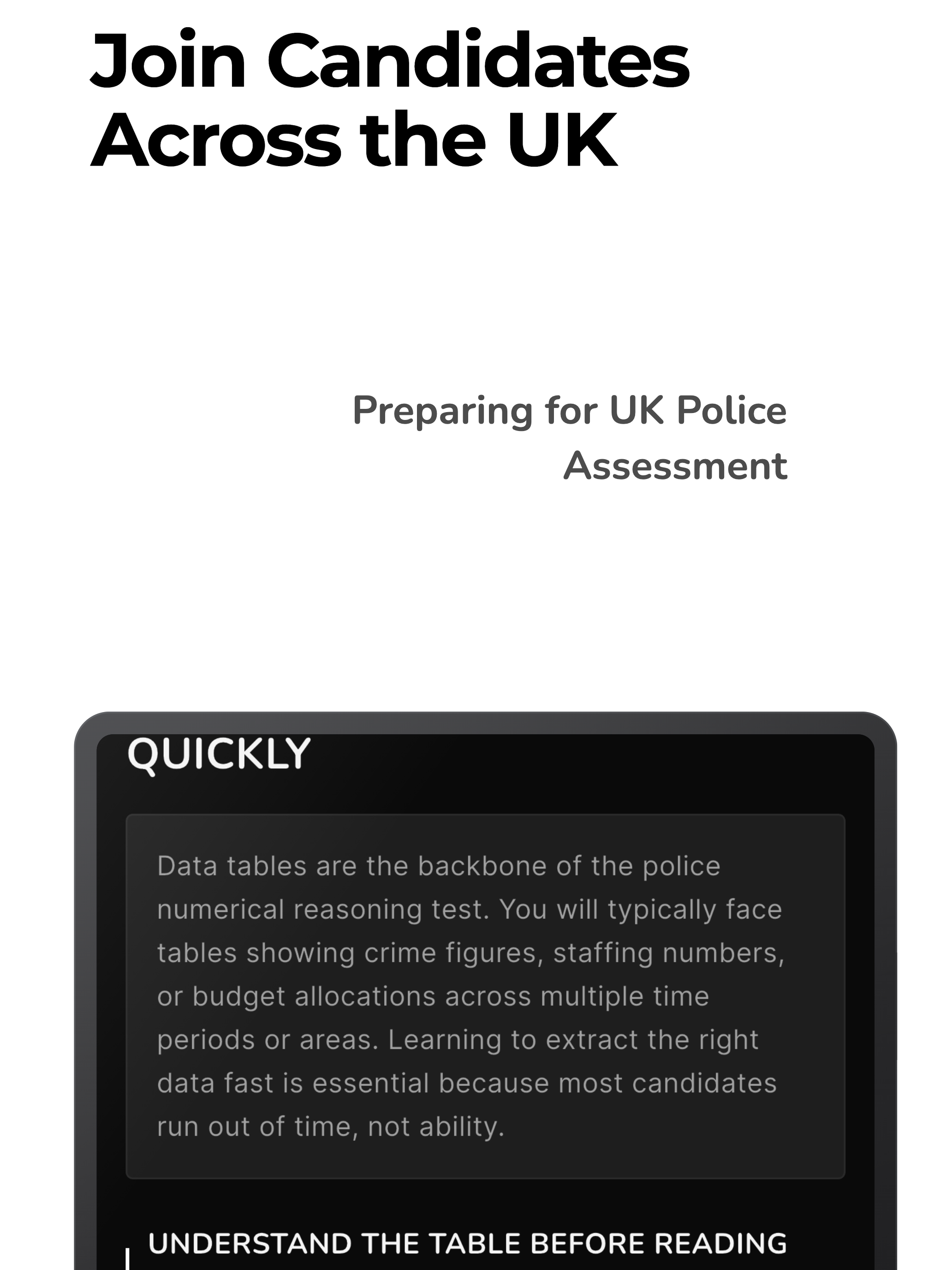 PolicePrep | UK Police Tests