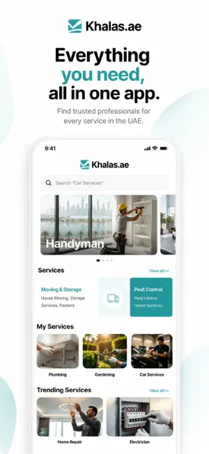 Khalas.ae screenshot 1