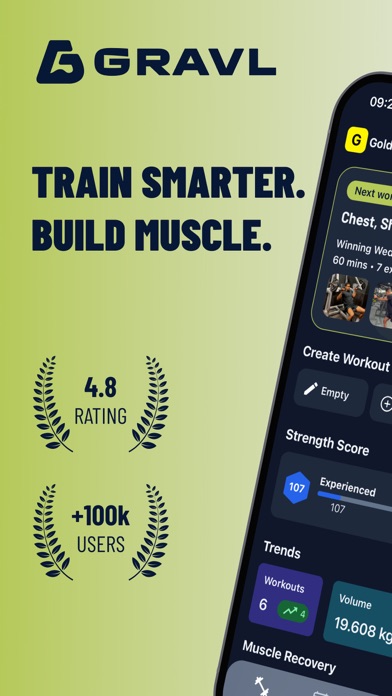 Personal Trainer: Gravl Screenshot