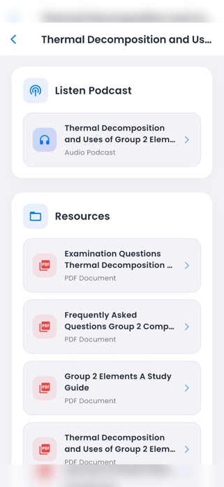 iQera - Lessons using AI Screenshot 4 of 5