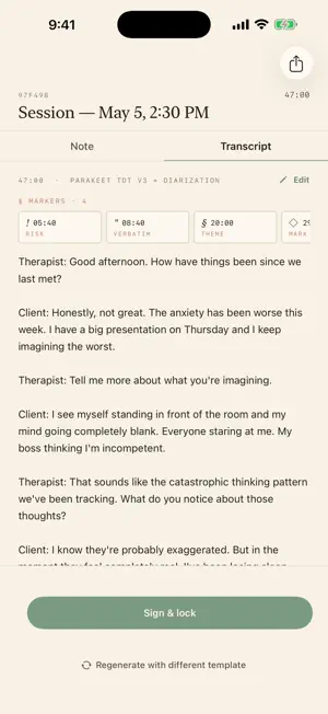 Bryl - Therapy Notes & Scribe screenshot 3