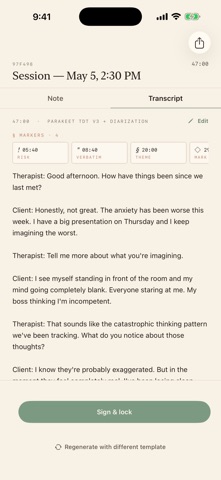 Bryl - Therapy Notes & Scribe Screenshot 3 of 10