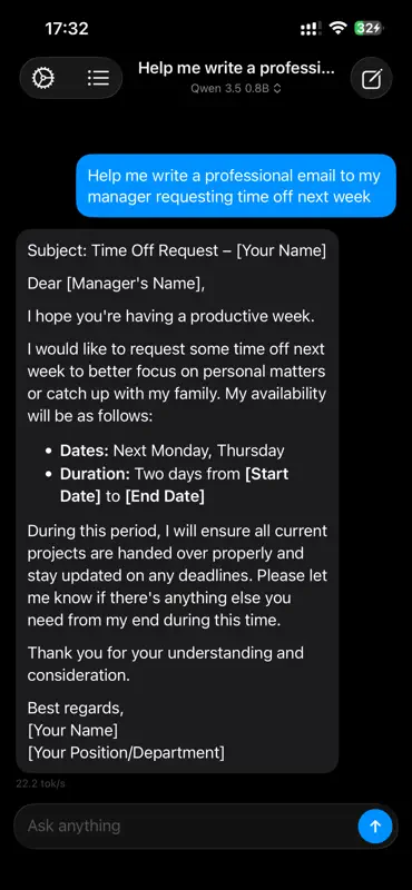 Nashi - Private AI Chat screenshot 5 of 5